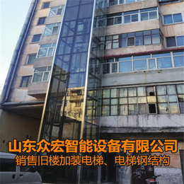 济宁嘉祥县旧楼加装电梯方案