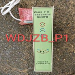 WDJZB-P1型微电脑控制电动机综合保护装置