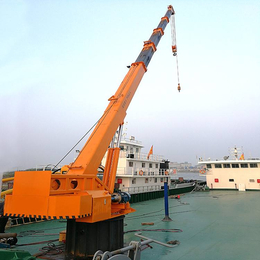  连云港新款16吨船吊配置 16吨船用吊机价格 *