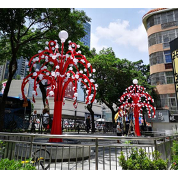 湛江文化广场景观灯柱-七度非标定制-文化广场景观灯柱厂家