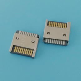 USB IDC 3.1焊线公头 焊线焊板 20P 不带板