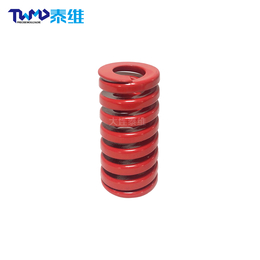ISO标准矩形螺旋弹簧 机械行业设备弹簧 红色弹簧缩略图