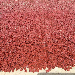  南阳彩色沥青混凝土路面用颜料氧化铁红130彩色沥青用铁红色粉