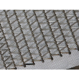 无锡输送网带-不锈钢输送网带厂家-扁丝装饰用钢丝网带