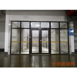 杭州不锈钢大玻璃防火门地弹簧配置