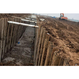 华岳锦博地基工程-临汾钢板桩施工工程-20米钢板桩施工工程