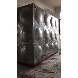巴彦淖尔不锈钢水箱厂家 方形消防水箱304双层保温水箱价格