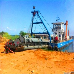 抽沙船-启航疏浚-小型抽沙船抽泥船挖泥泵