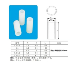 双色led灯间隔柱 三孔-间隔柱-国深电子