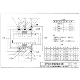 柔性防水套管现货-万洋供水材料-湖南柔性防水套管