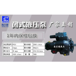 海兰德液压-PV110闭式液压泵厂家*