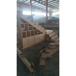 实木楼梯生产厂家价格-三众木制品厂家定制