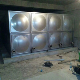 牡丹江不锈钢水箱厂家 焊接保温水箱304消防水箱 方形水箱