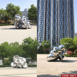 厂家定制不锈钢产品雕塑大型广场售楼部校园抽象创意镂空园林