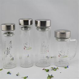 双层玻璃杯供应-陕西双层玻璃杯-华翔玻璃制品工艺精湛