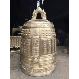 思茅1000斤铜钟-铜雕厂支持定制-寺院1000斤铜钟