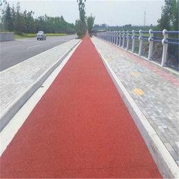 浙江彩色防滑路面-洲恒环保-水泥彩色防滑路面