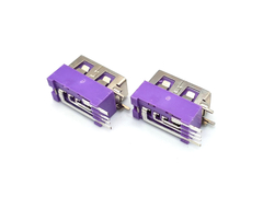 USB侧插母座10.0半包直边 3-5A大电流侧插母座 端子加宽紫色彩色 (2).jpg