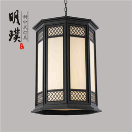 新中式客厅吊灯古典铁艺客厅灯简约现代中式餐厅灯具