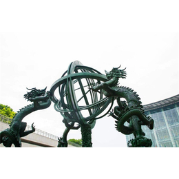 河源地动仪雕塑-唐县树林雕塑-地动仪铜雕塑