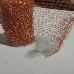 现货供应40-100型气液过滤网紫铜汽液过滤网铜丝针织网