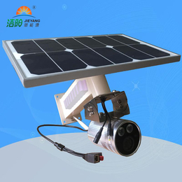 洁阳户外太阳能4g无线监控摄像头手机远程录像太阳能监控器