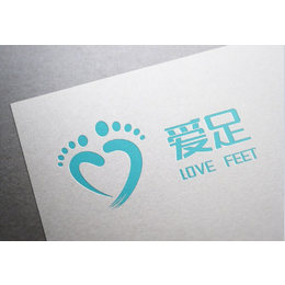 郑州 足部健康企业标志设计