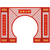 四川做垂花门落地罩的实木垂花门装饰拱门雕花镂空落地罩的价格缩略图1