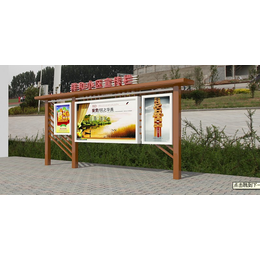 江苏南京不锈钢宣传栏 园林公告栏 企业标示标牌厂家