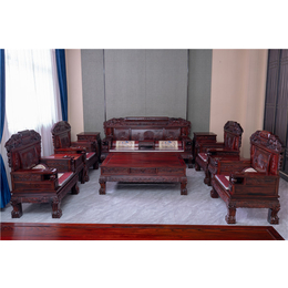 南马红木沙发六件套-聚木堂红木丨古典家具-红木沙发六件套尺寸