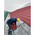 上海彩石金属瓦工程项目瓦七波浅红色金属瓦新型屋面彩石瓦缩略图4