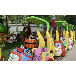 2020年公园新款儿童游乐设备欢乐打地鼠香蕉火车游乐设备厂家缩略图