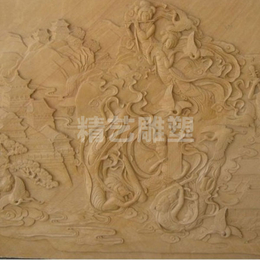 精艺雕塑厂家*(图)-山水浮雕价格-西藏山水浮雕