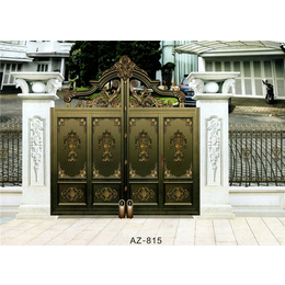 别墅庭院铸铝门-金铜翔门业-铸铝门