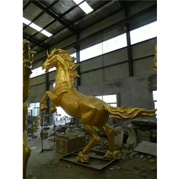 恒保发雕塑厂家-不锈钢马-不锈钢马雕塑