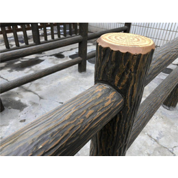 泰安压哲护栏-江北仿木栏杆-树皮仿木栏杆设备