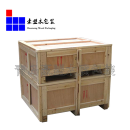 青岛木箱供应商 来图定制*加固一次性出口胶合板材质