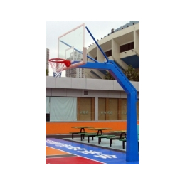 移动式篮球架价格-新余市分宜移动式篮球架-辉跃硅PU球场地面