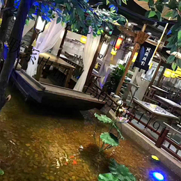 江东厂家贵州酒店餐饮船水上吃饭的木船酒店装饰船