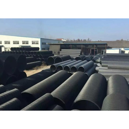 淮北大口径HDPE中空壁缠绕管-鑫汇塑业品质保障