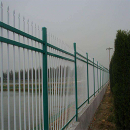 现货锌钢栅栏小区工厂防护围栏学校隔离铁艺护栏缩略图
