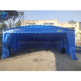 北京市延庆区雨棚活动雨棚大型帆布帐篷轮式工厂制作