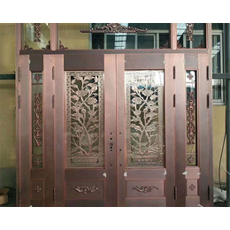 祁县不锈钢玻璃门-太原老战友门窗厂-不锈钢玻璃门制作