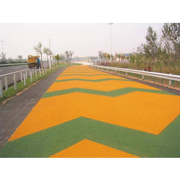 洲恒环保-江苏彩色防滑路面-水泥彩色防滑路面