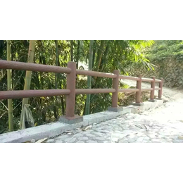 广东生产厂家零售批发-仿木纹栏杆-公共绿地仿木纹栏杆