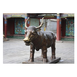 世隆雕塑公司-陕西开拓牛铜雕塑铸造厂-大型开拓牛铜雕塑铸造厂