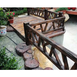 园林仿木栏杆-锦城建材(在线咨询)-仿木栏杆