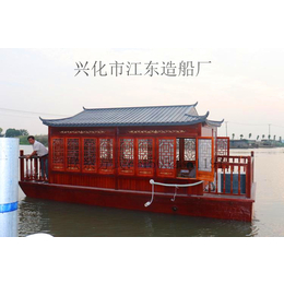 山东济南哪里有维修景点木船的厂家景观木船装饰船电动木船