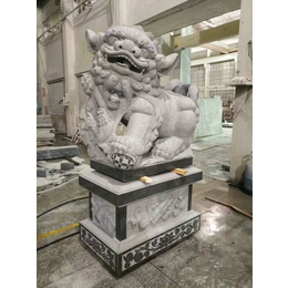 定制石雕狮子大型石狮子 惠安石狮子工厂