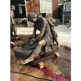 校园人物雕塑定做-兴悦铜雕-东营校园人物雕塑